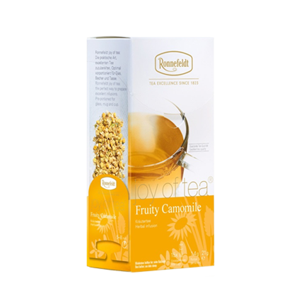 Ronnefeldt Joy Of Tea Fruity Camomile 15 Filter Bags 1049513246