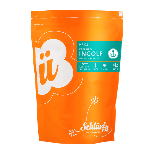 Schluerf Bio Earl Grey Ingolf No 04 225g Loser Tee 1037996654