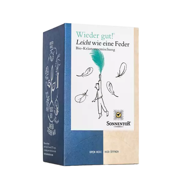 Sonnentor Leicht Wie Eine Feder Bio Kraeutertee 18 Teebeutel 1037642644