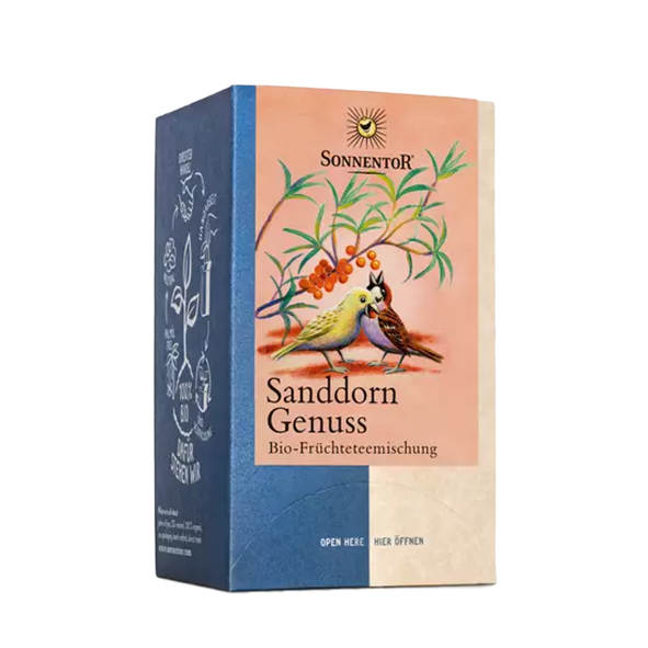 Sonnentor Sandddorn Genuss Bio Fruechtetee 18 Teebeutel 1037642595