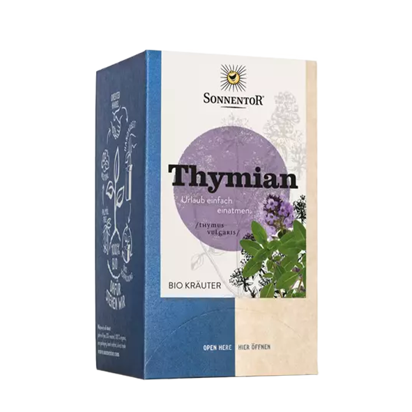Sonnentor_Thymian_Bio_Kraeutertee_18_Teebeutel_1037642799 Sonnentor Thymian Bio Kraeutertee 18 Teebeutel 1037642799