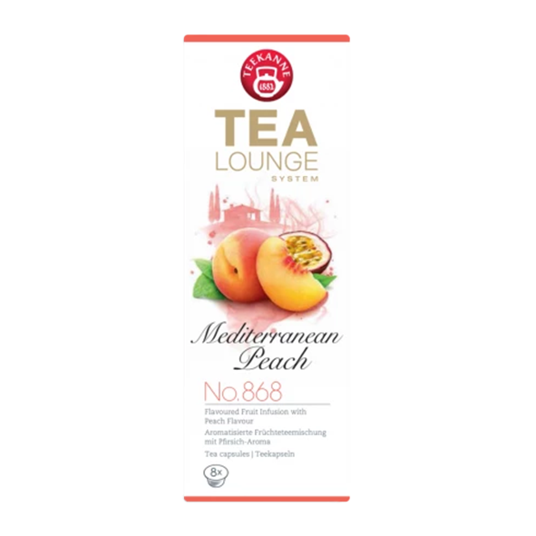 TEALOUNGE_No_868_Mediterranean_Peach_von_Teekanne_1044379649 TEALOUNGE No 868 Mediterranean Peach Von Teekanne 1044379649