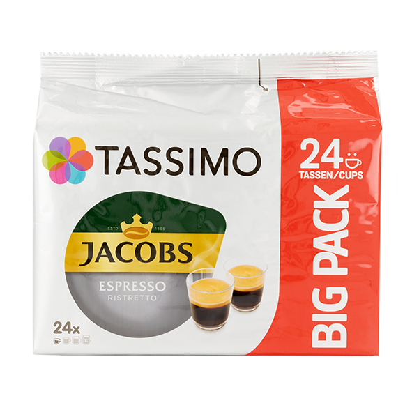 Tassimo JACOBS Espresso Ristretto 1024002945