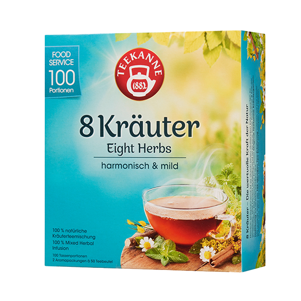 Teekanne 8 Kraeuter 100 Beutel 1030101271