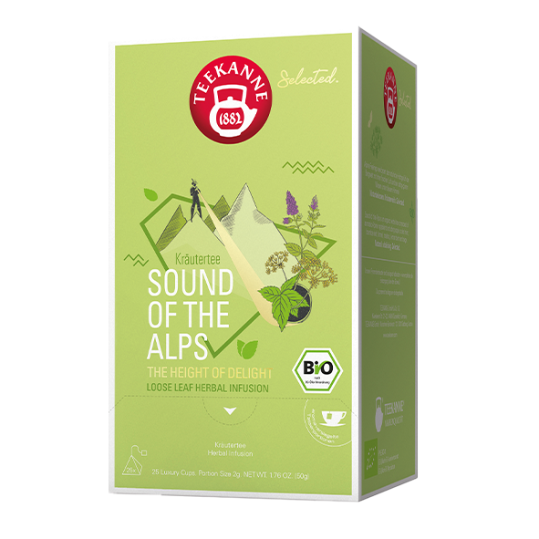 Teekanne Selected Bio Sound Of The Alps 25 Luxury Cups 1036106520