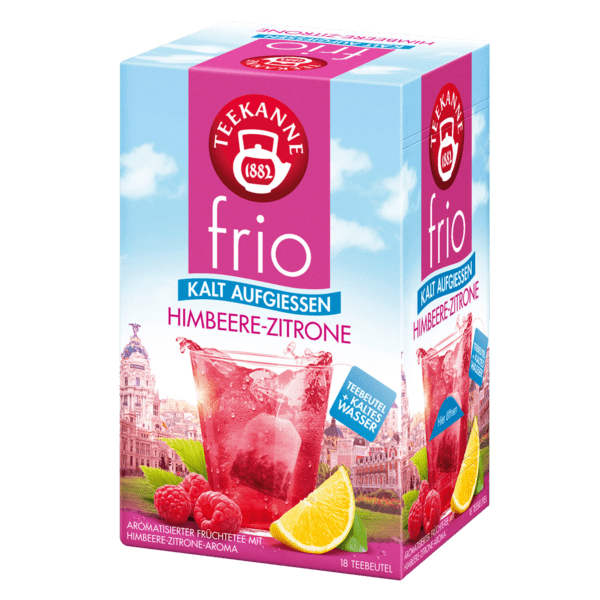 Teekanne Frio Himbeere Zitrone 18 Teebeutel 1025242647