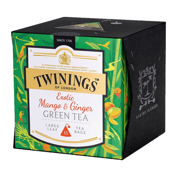 Twinings Exotic Mango Ginger Green Tea 15 Teebeutel 1031623405