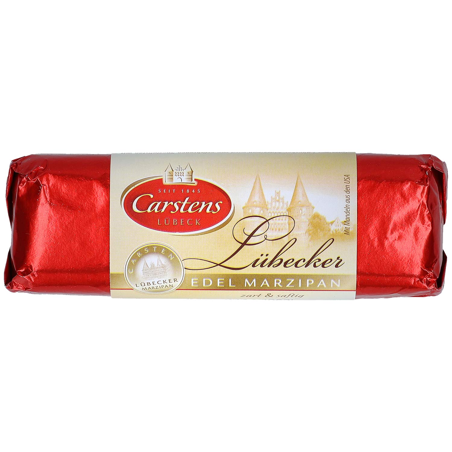 carstens-luebecker-edelmarzipan-brot-250g-no1-5206 Carstens Luebecker Edelmarzipan Brot 250g No1 5206
