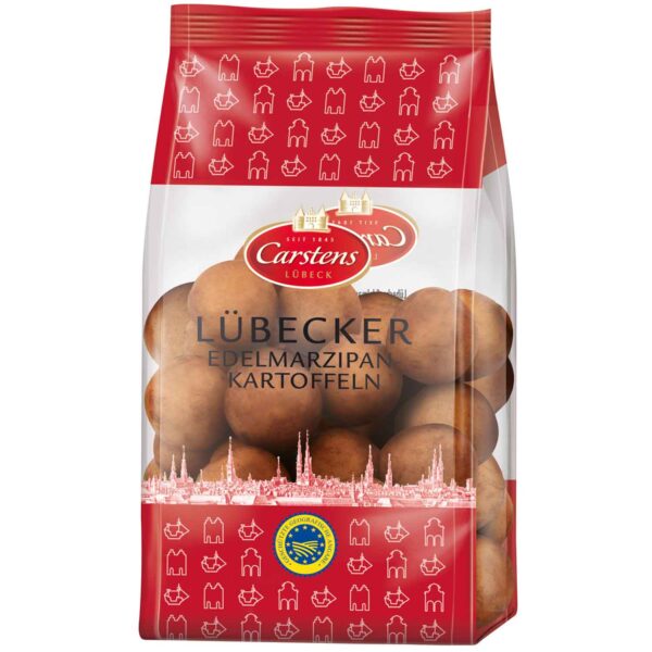 Carstens Luebecker Edelmarzipan Kartoffeln 500g No1 1952