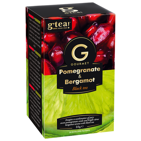 G Tea Gourmet Pomegranate Bergamot Black Tea 1036381233