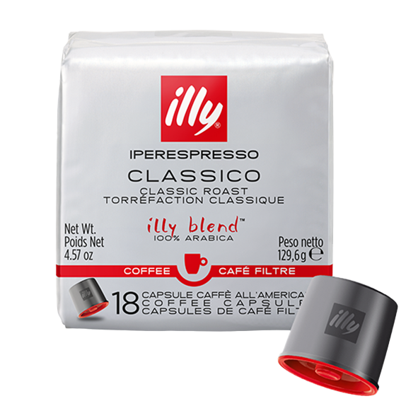 Illy Classico Filterkaffee Normale Roestung 18 Iperespresso Kapseln 1035473406