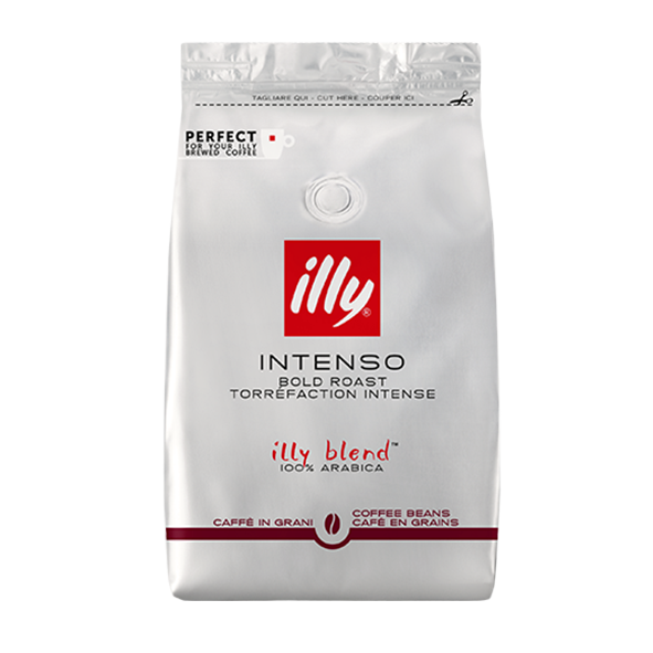 Illy Espresso Intenso Ganze Bohne Starke Roestung 500g 1049468487