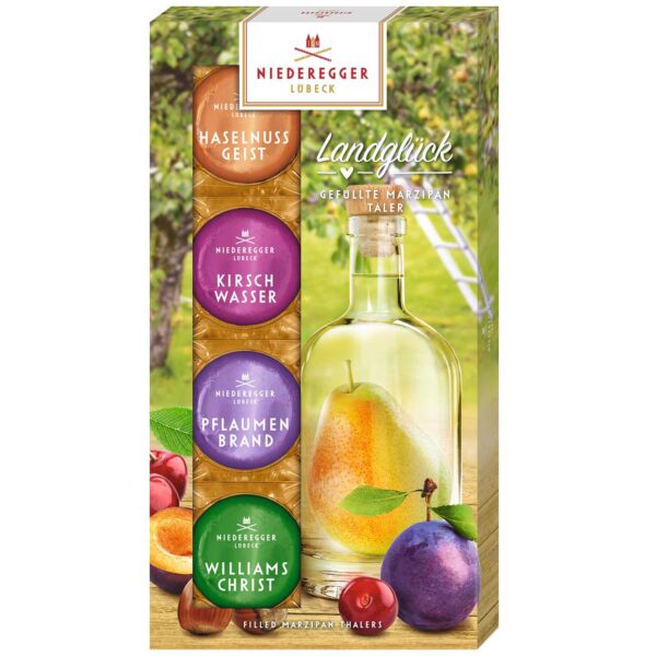 Niederegger Landglueck Marzipan Taler Alkoholisch 112g No1 3225