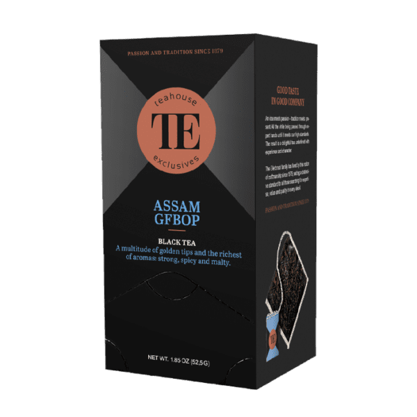 Teahouse Exclusives TE Assam GFBOP 15 Luxury Tea Bag 1035431072
