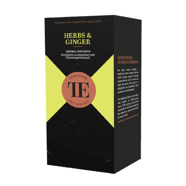 Teahouse Exclusives TE Herbs Ginger 20 Gourmet Tea Bag 1035445582