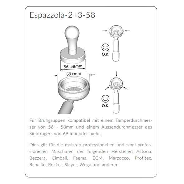B Ware Espazzola 2 3 58 Bruehkopf Reinigungstool Rot 1036867953 1