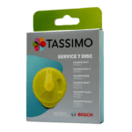 Bosch Service T DISC Reinigungsdisc Gelb Fuer TASSIMO Geraete 1025233980