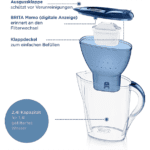 Brita Wasserfilter Kanne Marella Blau Inkl Maxtra Pro Filterkartusche 1045673480 1