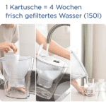Brita Wasserfilter Kanne Marella XL Weiss Inkl Maxtra Pro Filterkartusche 1045673595 2