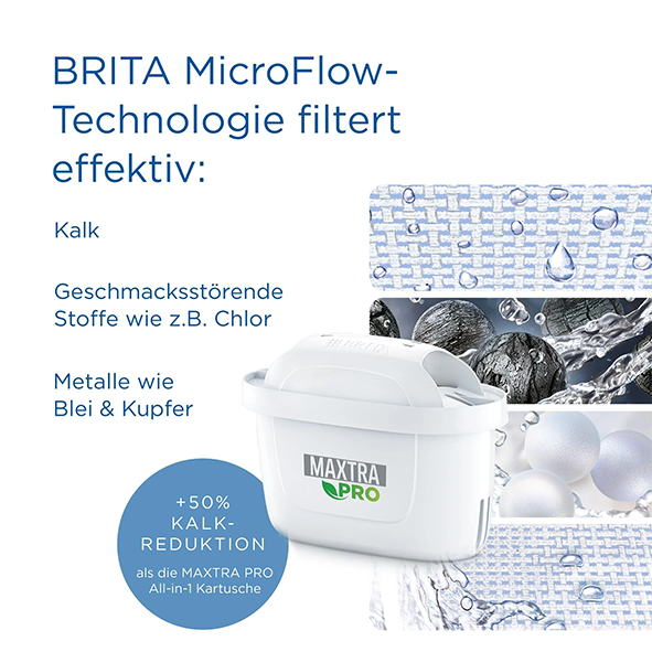 Brita Wasserfilter Kartusche Maxtra Pro Extra Kalkschutz 4 Stueck 1045676640 1