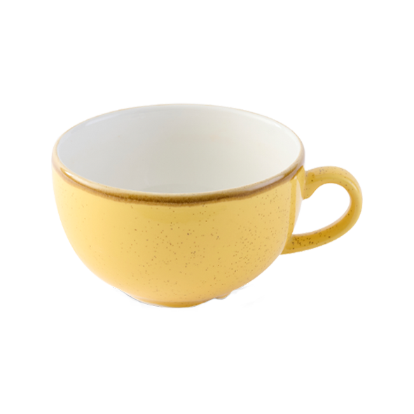 Churchill Super Vitrified Stonecast Cappuccinotasse 227ml Mustard Seed Yellow 1046742294