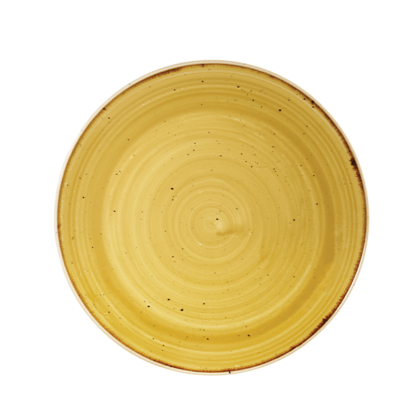 Churchill Super Vitrified Stonecast Teller 21 7cm Mustard Seed Yellow 1046742349