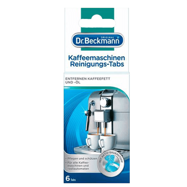Dr Beckmann Kaffeemaschinen Reinigungs Tabs 6 1035235909