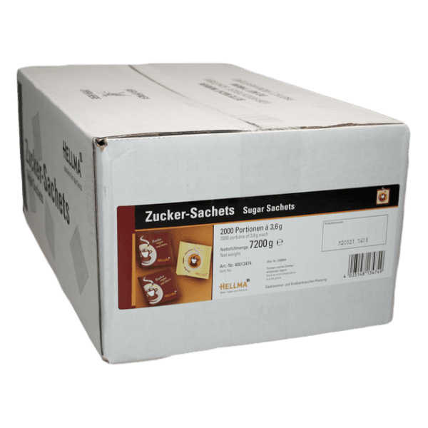 Hellma Zucker Sachets 2000 Portionen 1025388677