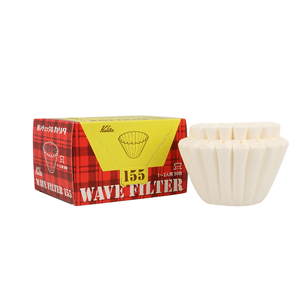 Kalita Wave 155 Kaffeefilter Weiss 50 Stueck 1038112013