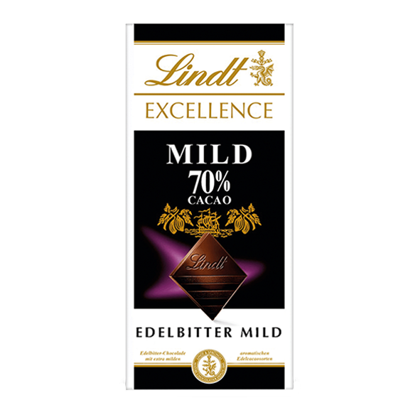 Lindt Excellence 70 Kakao Edelbitter Mild 100g Tafel 1037825865