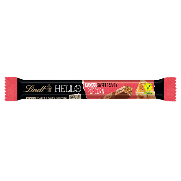 Lindt Hello Vegan Sweet Salty Popcorn Stick 39g 1046713890