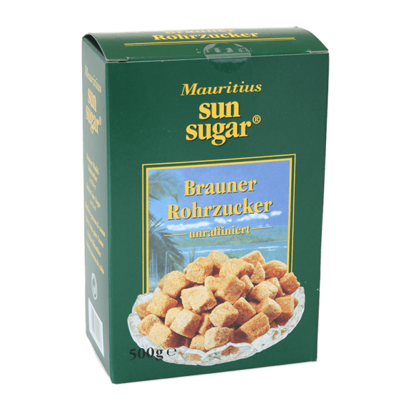 Mauritius Sun Sugar Brauner Wuerfel Rohrzucker 500g 1029144364