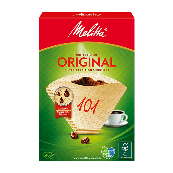 Melitta Filtertueten 101 Naturbraun 40 Stueck 1045051183