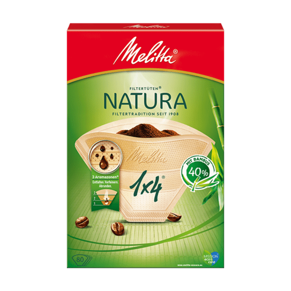 Melitta R Filtertueten Natura 1x4 80 1034743179
