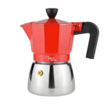 Milu Induktion Espressokocher Set Rot 300ml 6 Tassen 1045052842
