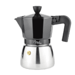 Milu Induktion Espressokocher Set Schwarz 300ml 6 Tassen 1045052834