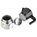 Milu Induktion Espressokocher Set Schwarz 300ml 6 Tassen 1045052834 2