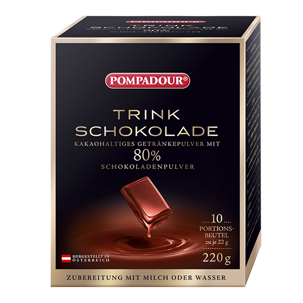 Pompadour Trinkschokolade 10x22g 1036505851