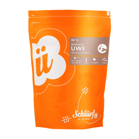 Schluerf Bio Rotbusch Uwe No 13 225g Loser Tee 1038000985
