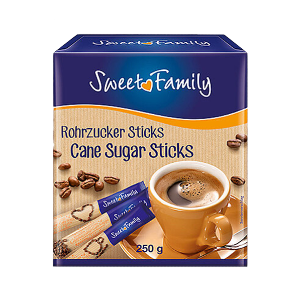 Sweet Family Rohrzucker Sticks 250g 1029844750
