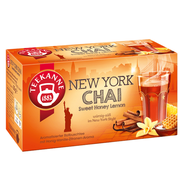 Teekanne NEW YORK CHAI Sweet Honey Lemon 1025021620