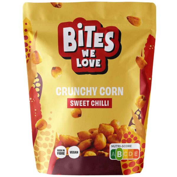 Bites We Love Crunchy Corn Sweet Chilli 100g No1 2707