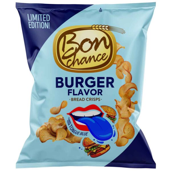 Bon Chance Bread Crisps Burger Flavour 120g No1 5737