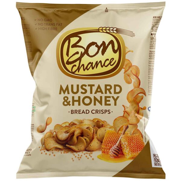Bon Chance Bread Crisps Mustard Amp Honey 120g No1 1233