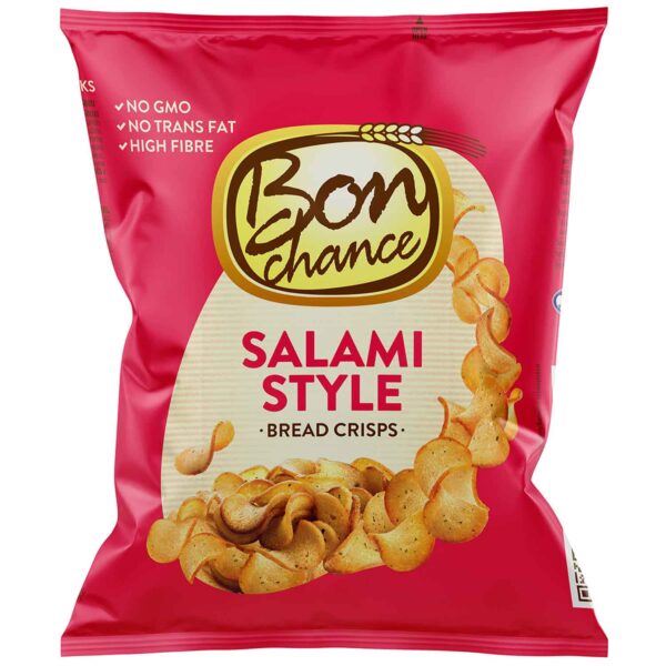 Bon Chance Bread Crisps Salami Flavour 60g No1 3239
