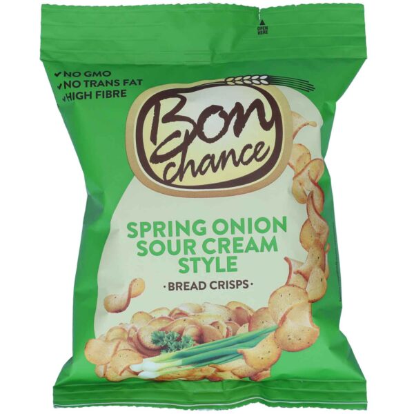Bon Chance Bread Crisps Spring Onion Amp Sour Cream Style 60g No1 1155