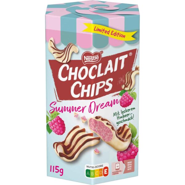 Choclait Chips Himbeere 115g No1 5824