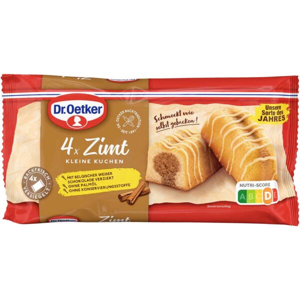 Dr. Oetker Kleine Zimtkuchen 4x35g No1 4220
