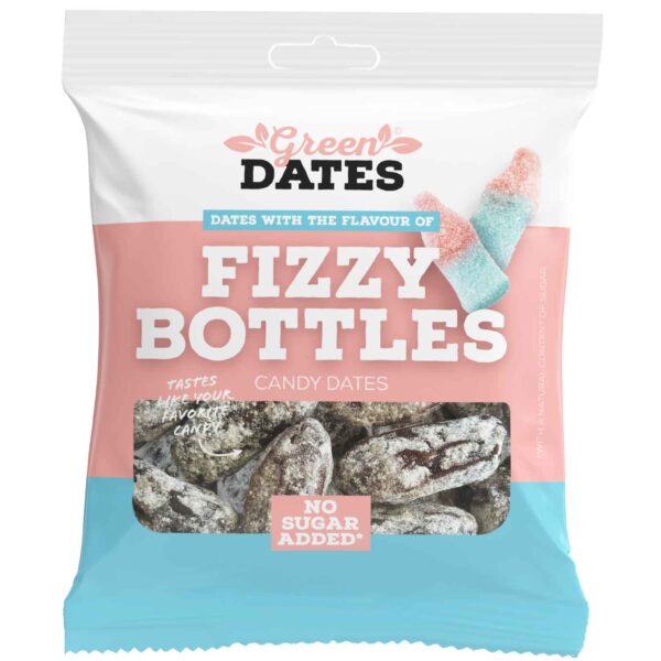 Green Dates Fizzy Bottles 90g No1 3748