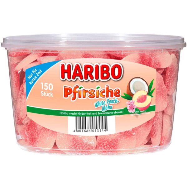 Haribo Pfirsiche White Peach Aloha 150er No1 2326